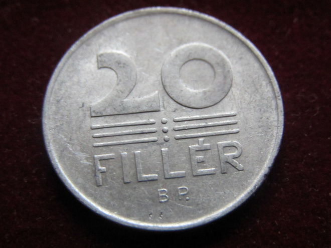 20 filler 1957 Unkari-Hungary