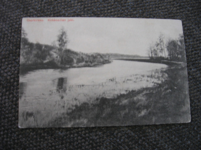 Uusikirkko. Kirkkosillanjoki. Kulk. v.1916