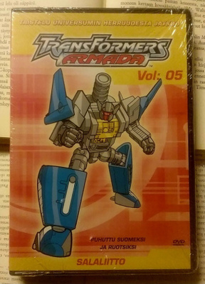 Transformers Armada Vol 05: Salaliitto (UUSI DVD)