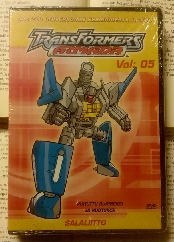 Transformers Armada Vol 05: Salaliitto (UUSI DVD)