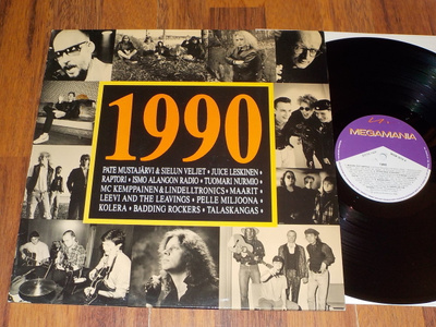 1990 kokoelma - LP 1990 rock EX-