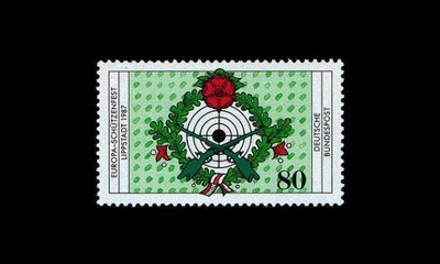Saksa 1330 ** Euroopan ampumafestivaalit (1987)