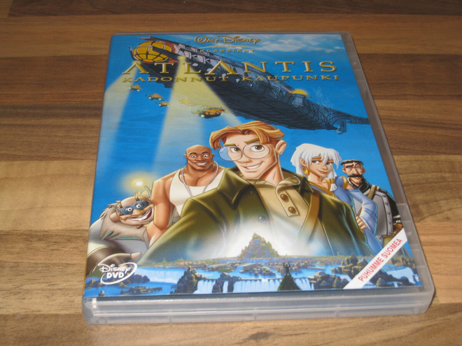 Atlantis Kadonnut Kaupunki dvd (Disney klassikko 40.)