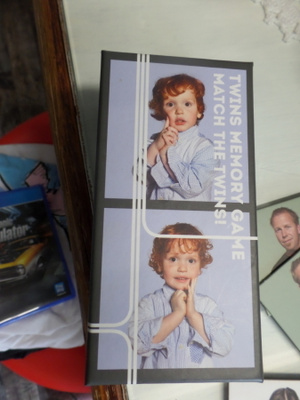 Twins Memory Game. Kaksos-muistipeli.