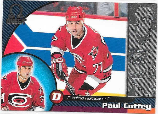 1998-99 Pacific Omega #39 Paul Coffey Carolina Hurricanes