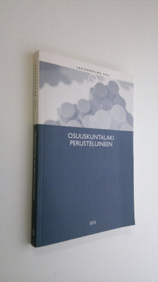 Jukka Savolainen : Osuuskuntalaki perusteluineen