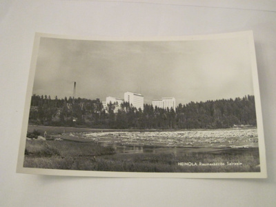 VANHA Postikortti Heinola 1950-l Alkup.Mallikappale