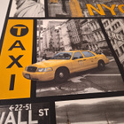 Tapettia New York taxi kaksi palaa 1,85 ja 2,20m - pikkukuva 3