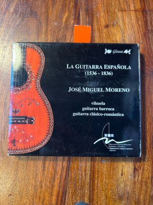 Jose Miguel Moreno - La Guitarra Espnola  cd