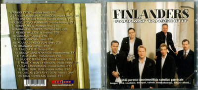 FINLANDERS . CD-LEVY . PARHAAT TANSSIHITIT