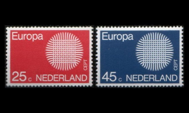 Alankomaat 942-3 ** Europa (1970)