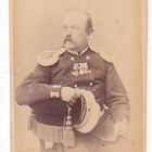 CDV Valokuva Venäjä Suomalainen Upseeri 1870-l UPEAT Merkit - pikkukuva 1
