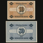 Saksa Notgeld 10, 50 Pfg, Wurzen 1917 - pikkukuva 1