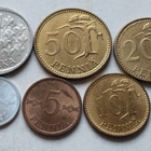 1 p - 1 mk, circ,  v. 1971 - pikkukuva 1