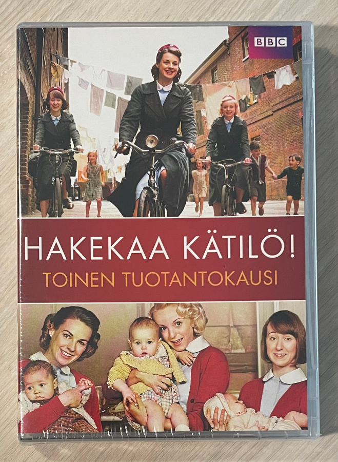Hakekaa kätilö: Kausi 2 (4DVD) uusi ja muoveissa