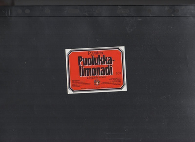 Pyynikin Puolukka-limonaadi Etiketti