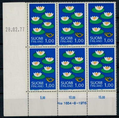 1977 Pohjola 1 mk  nro-6lo ++