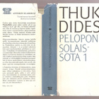 Thukydides: Peloponnesolaissota 1 - 2, WSOY 1964,skp,, K3 + - pikkukuva 1