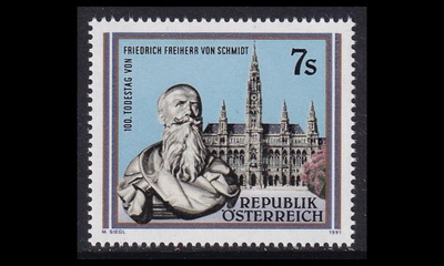 Itävalta 2016 ** Arkkitehti Friedrich von Schmidt (1991)