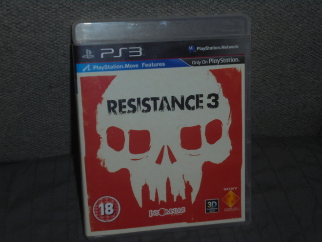 PS 3 peli Resistance 3 näitä on 2 kpl