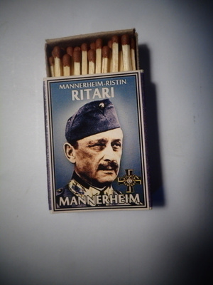 Tulitikkuaski Mannerheim-ristin ritari Mannerheim