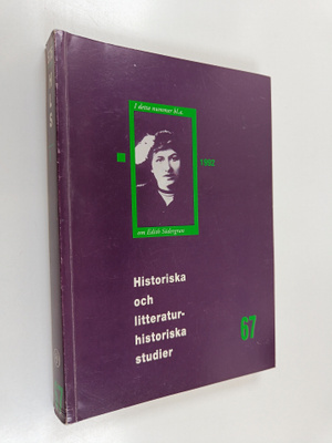 Historiska och litteraturhistoriska studier 67