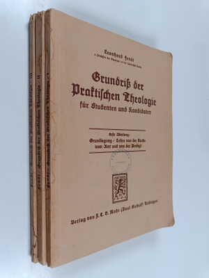 Leonhard Fendt : Grundriss der praktischen Theologie fur ...