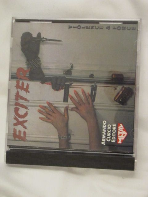 Exciter Violence & Force cd uusi italia 1992