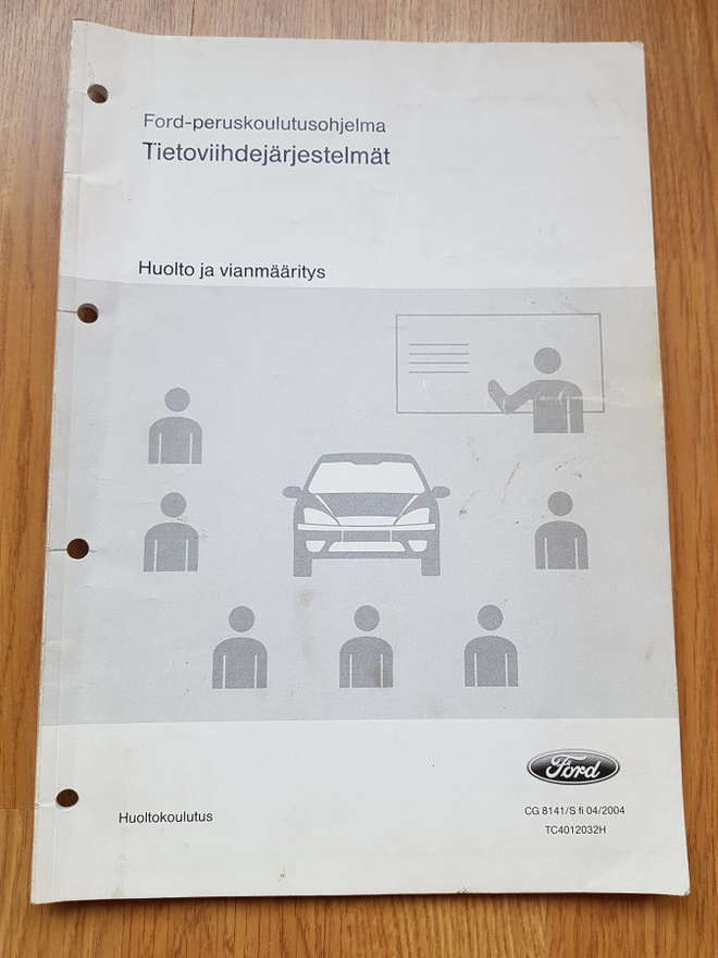 FORD Tietoviihdejärjestelmät - Huolto ja vianmääritys (2005)