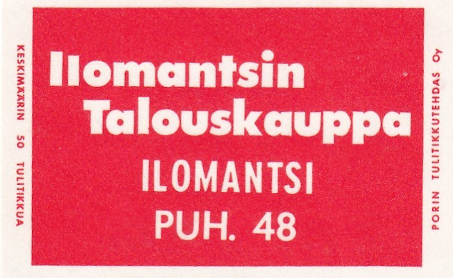 Ilomantsi, Ilomantsin Talouskauppa    2/11
