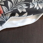 Tyynynpäällinen kukallinen tummanharmaa - pikkukuva 3