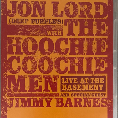 Jon Lord (Deep Purple's) with The Hoochie Coochie Men - DVD