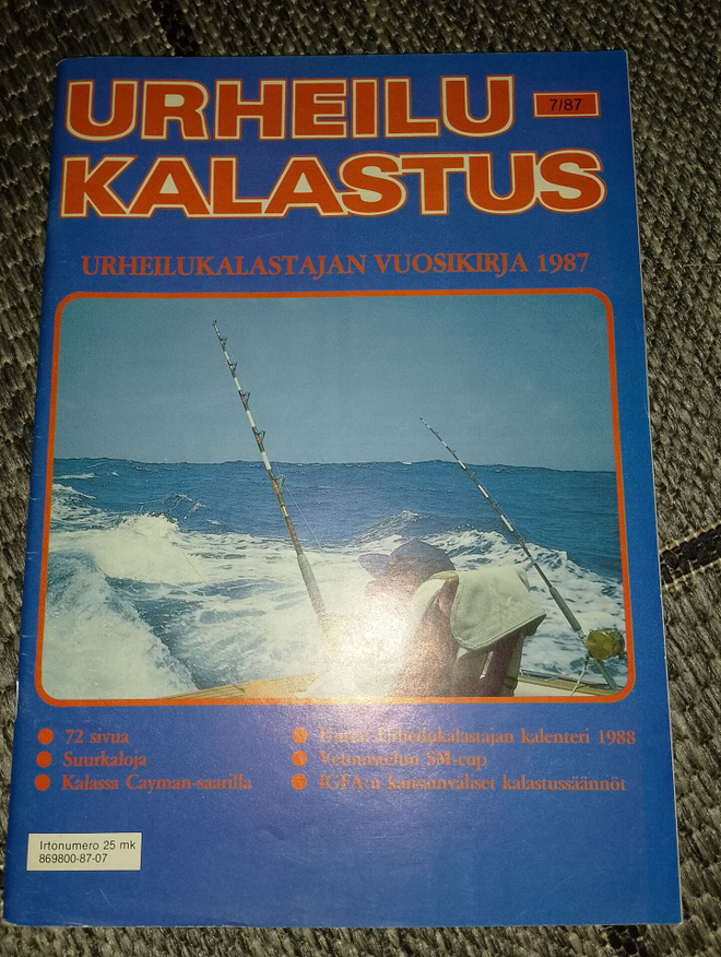 Urheilukalastus 7/1987
