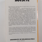 Oliver La Farge ym. : Santa Fe - The Autobiography of a S... - pikkukuva 2