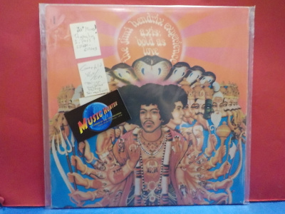 JIMI HENDRIX - AXIS BOLD AS LOVE VG+/EX+ GATEFOLD MONO LP