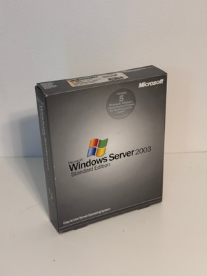 Microsoft Windows Server 2003 Standard Edition, boxed