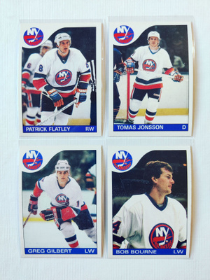 85-86 Opc - New York Islanders 4kpl