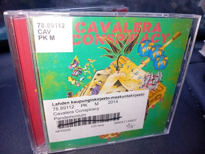 CD Cavalera Conspiracy : Pandemonium ( SIS POSTIKULU  )