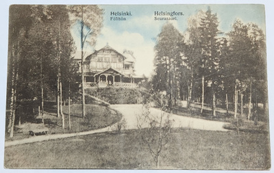 Postikortti Helsinki Seurasaari 1909