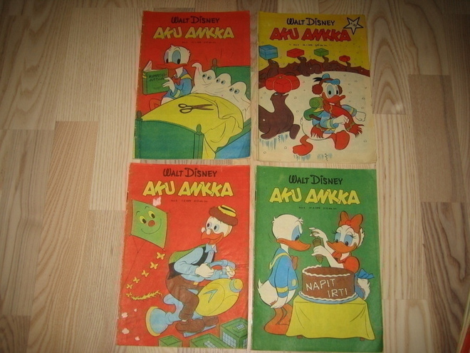 18 kpl Aku Ankka Lehtiä vuodelta 1979