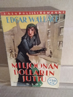Edgar Wallace: Miljoonan dollarin juttu -pokkari-