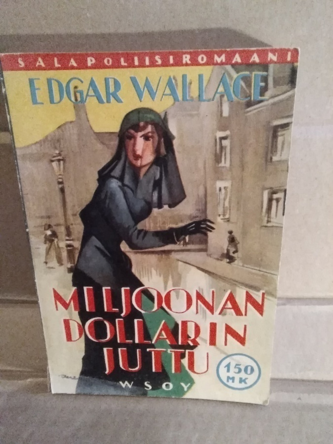 Edgar Wallace: Miljoonan dollarin juttu -pokkari-