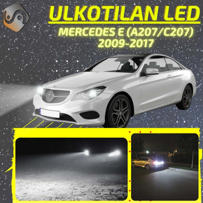 E (A207/C207/W207) 2009-2017 Ulkoiset LED -valot