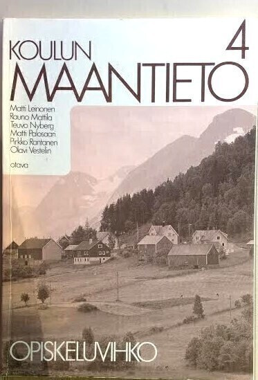 Koulun Maantieto 4 Opiskeluvihko