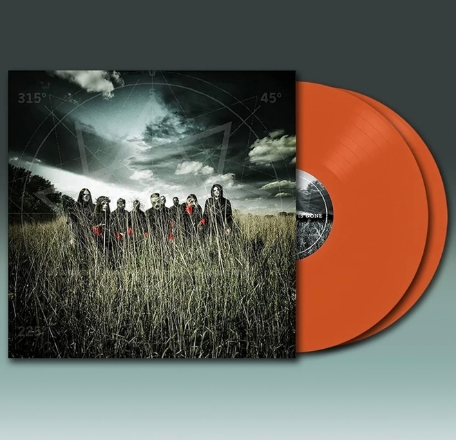 Slipknot: All Hope Is Gone - 2LP, Orange Vinyl, LTD, uusi
