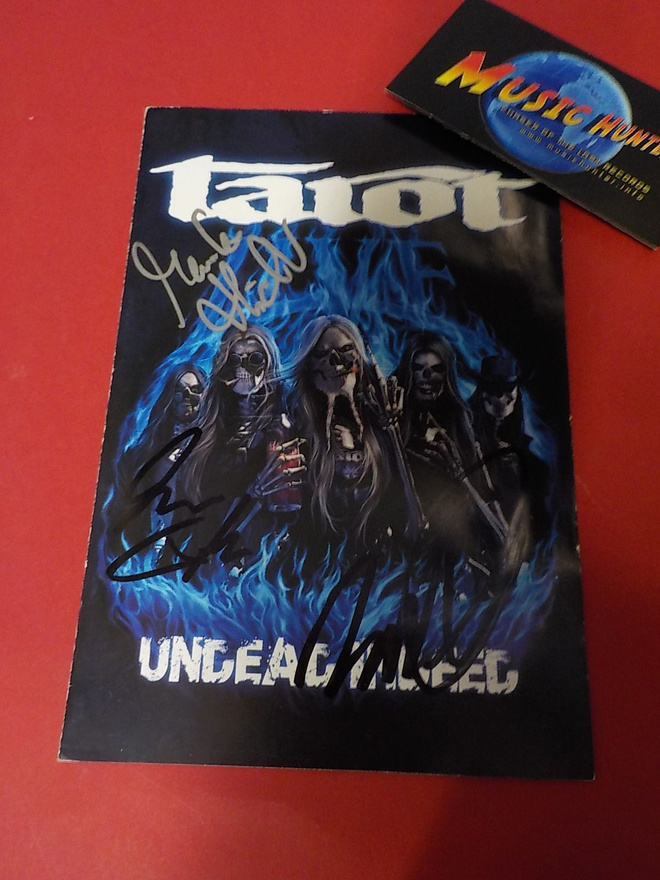 TAROT UNDEAD INDEED BOOKLET KOLMELLA NIMMARILLA
