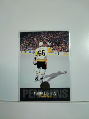 1993-94 Leaf - Mario Lemieux Collection #10 Mario Lemieux