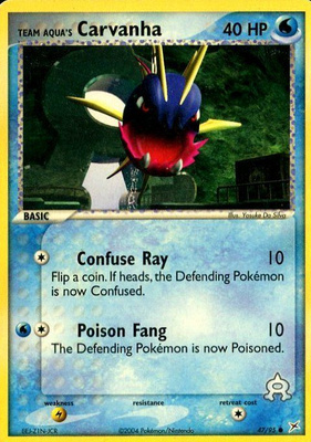 Pokémon kortti, Carvanha