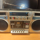 Vintage Silver ST3500 kasetti radio boombox - pikkukuva 1
