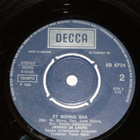 7" JARKKO JA LAURA - Kuin Silloin Ennen - single 1969 EX - pikkukuva 2